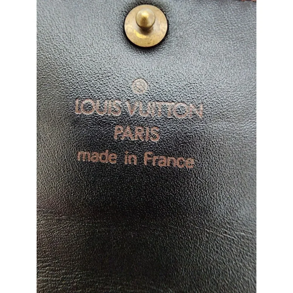 Louis Vuitton LV Brown Leather Utah 6 Key holder - Picture 10 of 12